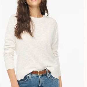 J. Crew Crewneck beach sweater.